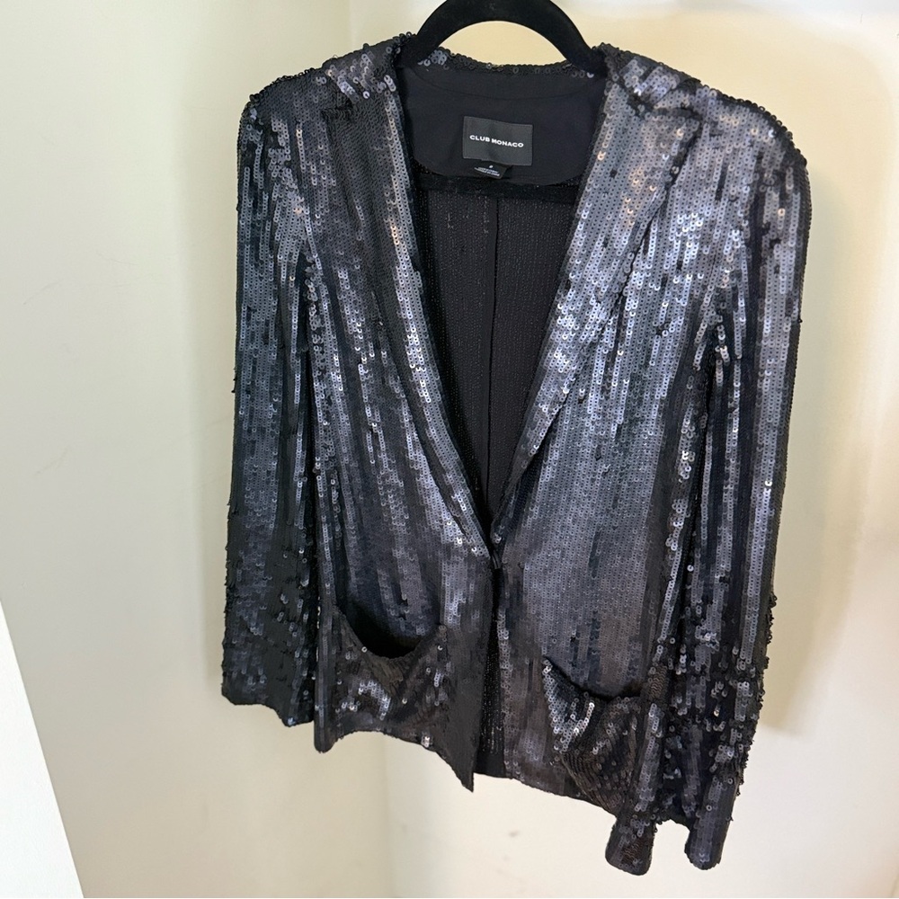 Club Monaco Black Evening Blazer